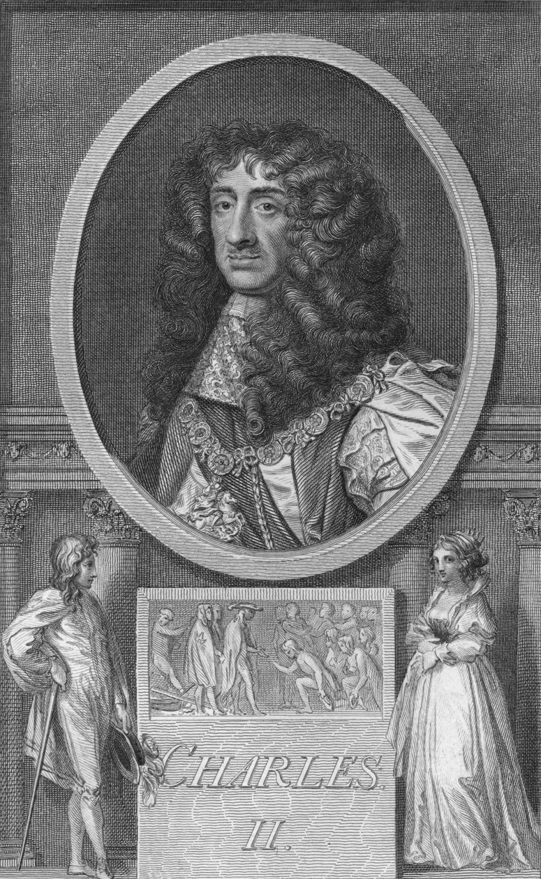 Karl II, 1788 av Unbekannt