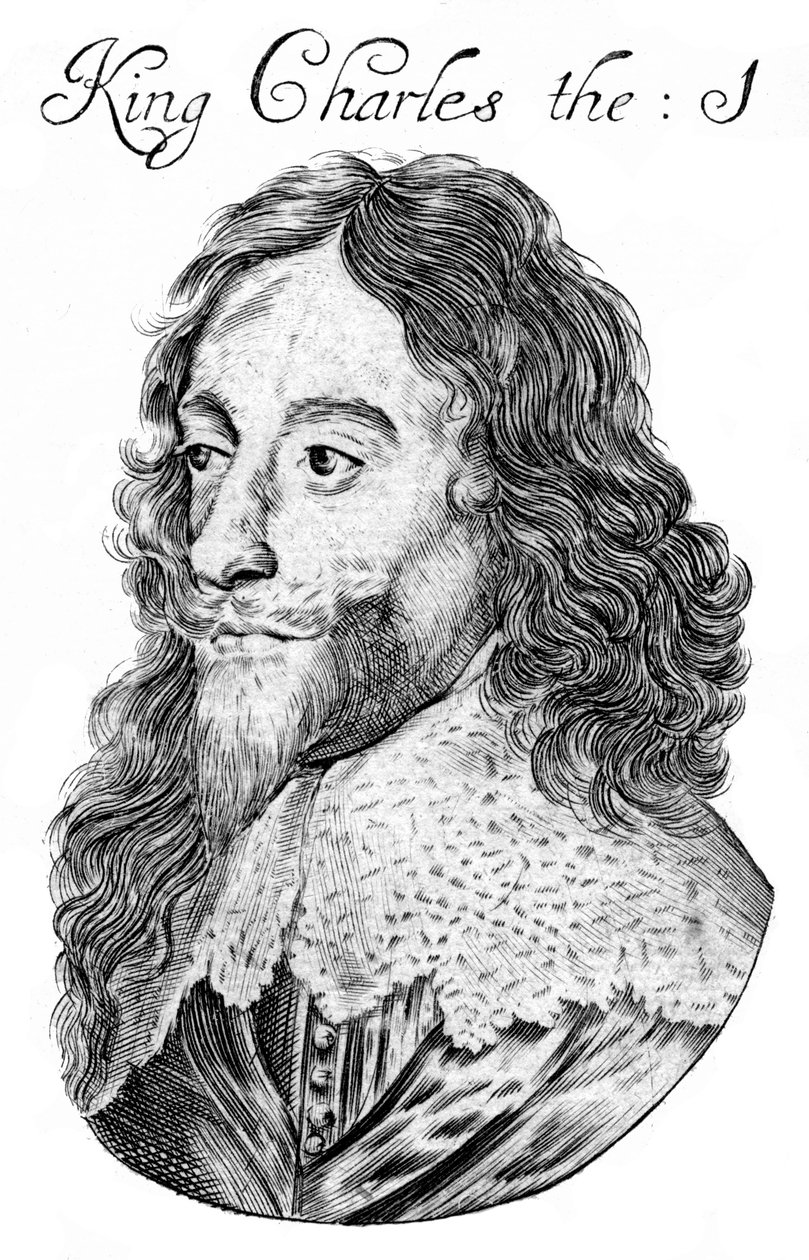 Charles I av England av Unbekannt