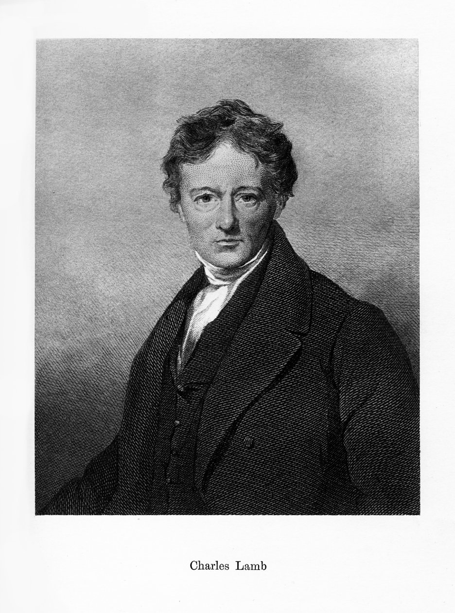 Charles Lamb, engelsk essäist, 1800-talet av Unbekannt
