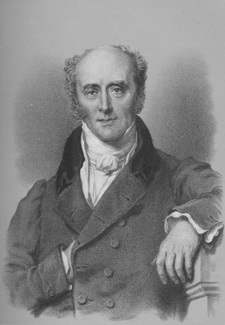 Charles, Second Earl Grey, brittisk statsman, c1828 1936. av Unbekannt