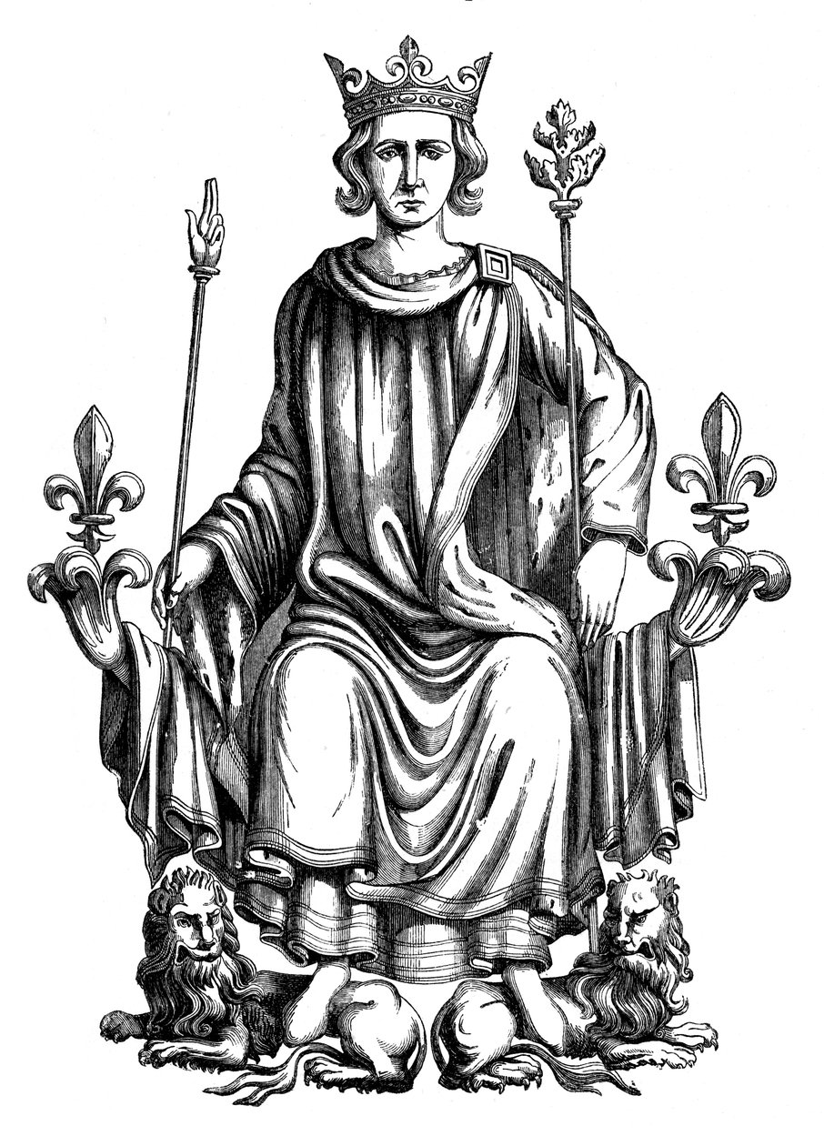 Karl VI, 1300-talet, 1870 av Unbekannt