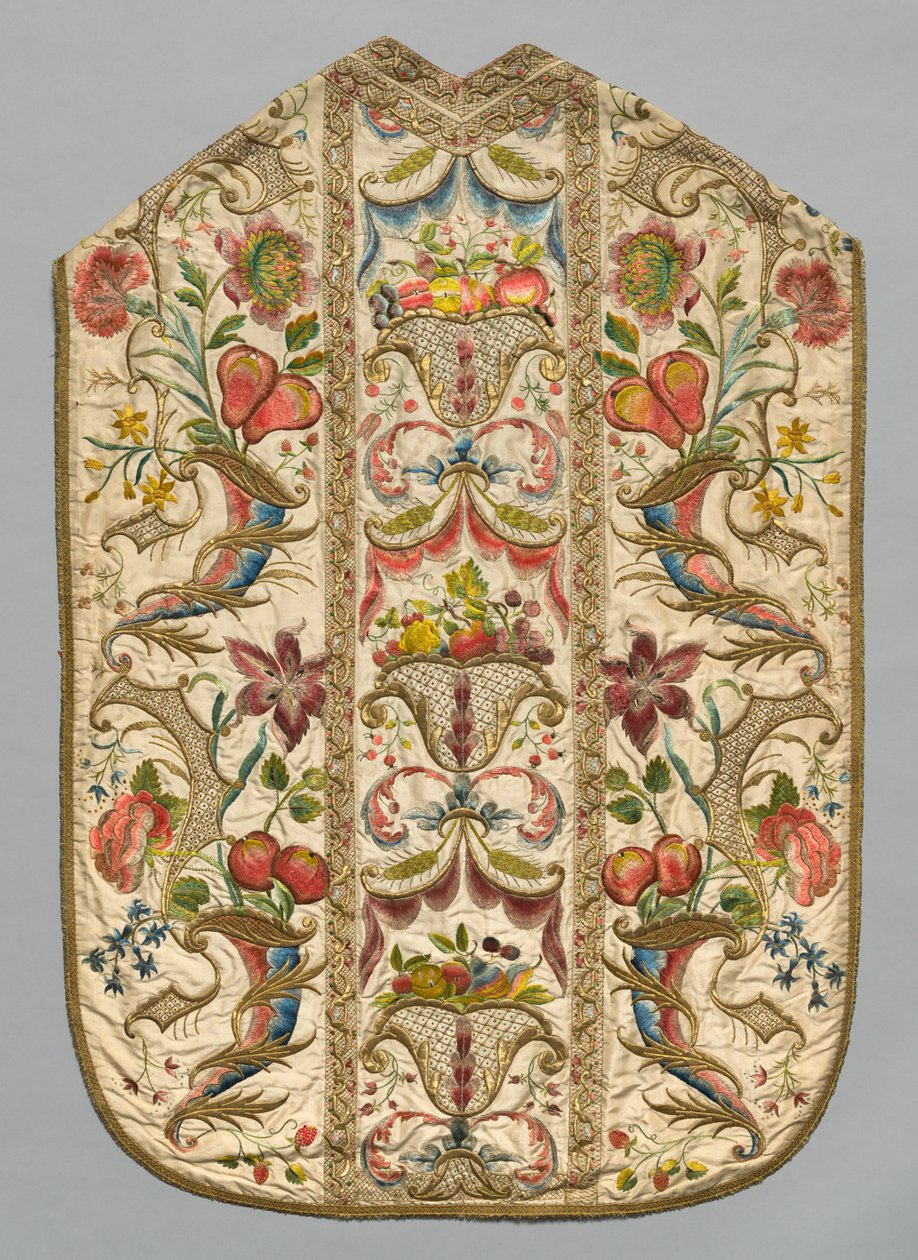 Chasuble, 1700-tal. av Unbekannt