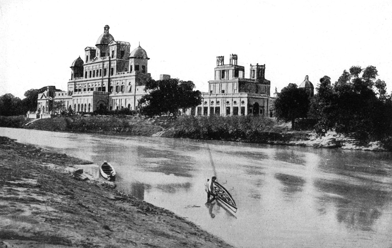 Chattar Manzil Palace, Lucknow, Indien, 1900-talet av Unbekannt