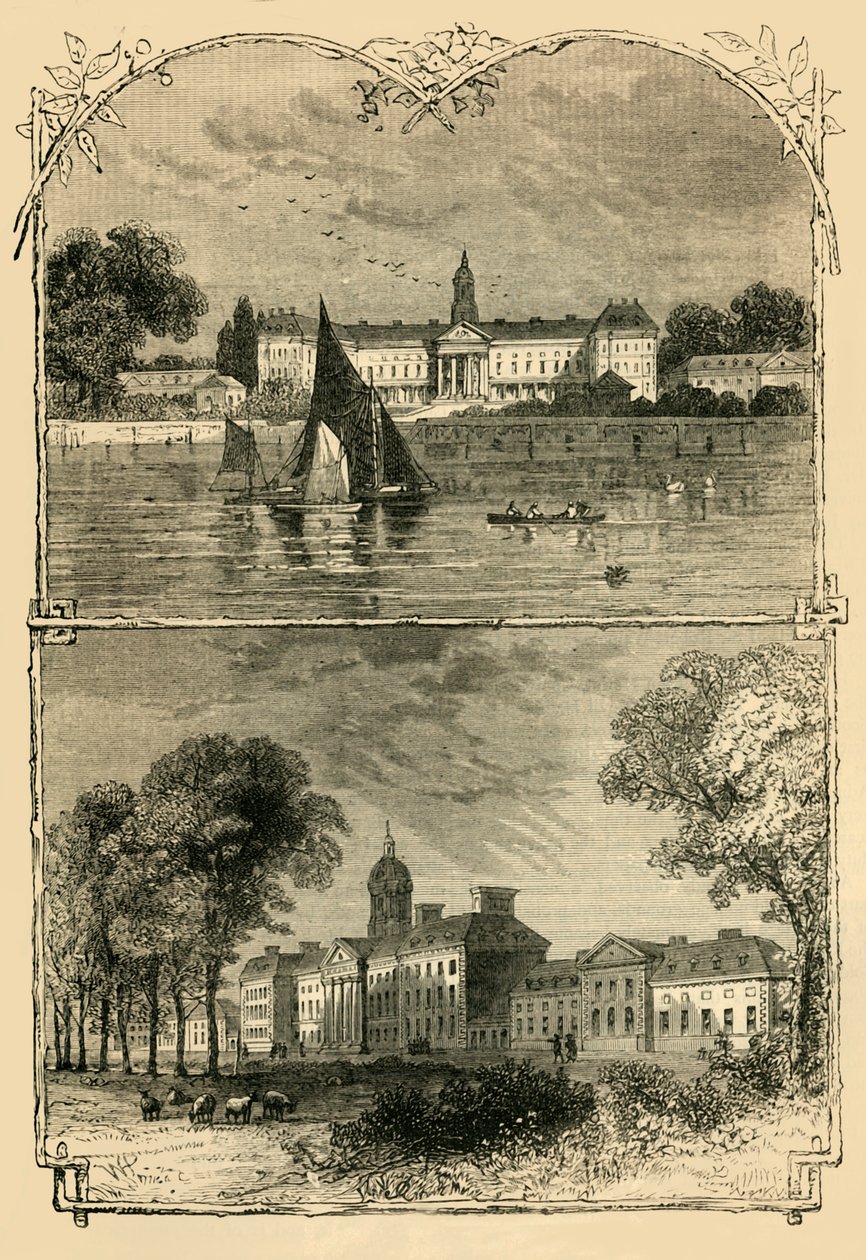 Chelsea sjukhus, c1876. av Unbekannt