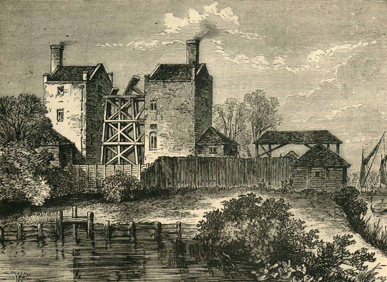 Chelsea Water-Works, 1750, c1876. av Unbekannt