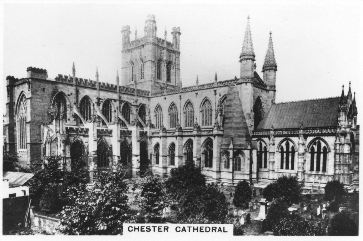 Chester Cathedral, 1936 av Unbekannt