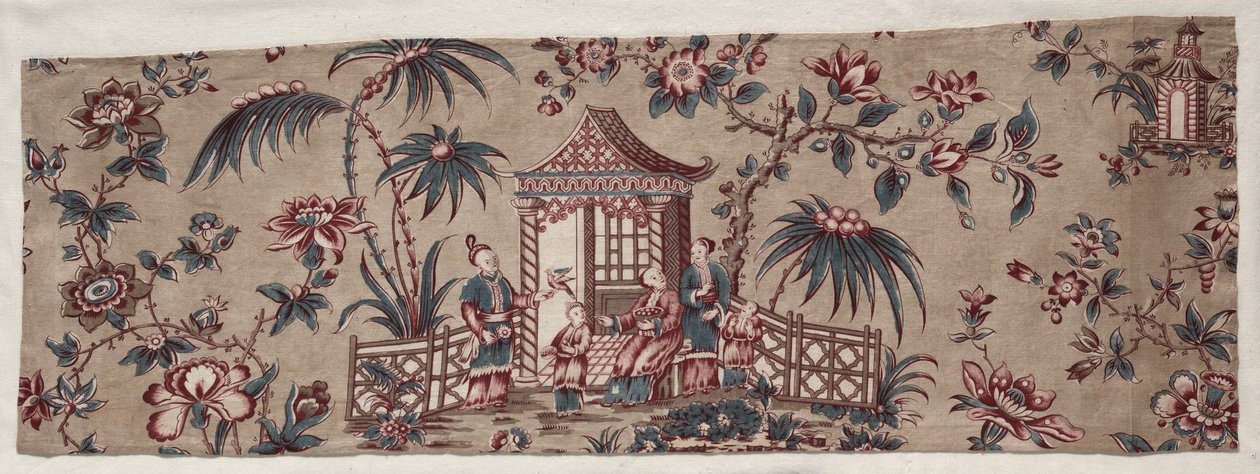 Chinoiserie Design, tidigt 1800-tal. av Unbekannt
