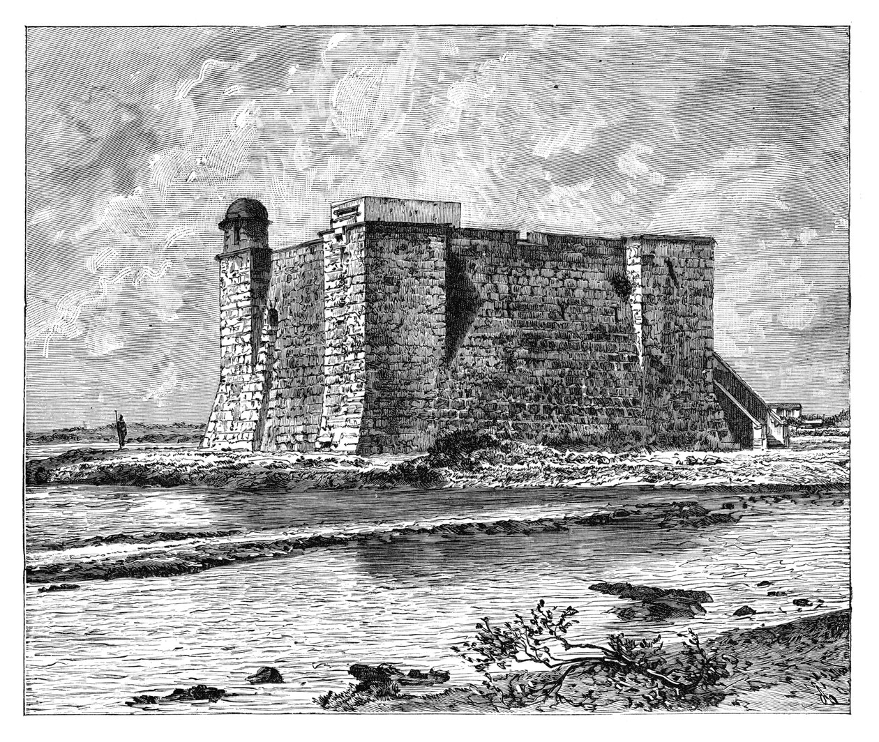 Chorrera Tower, Havanna, Kuba, c1890 av Unbekannt