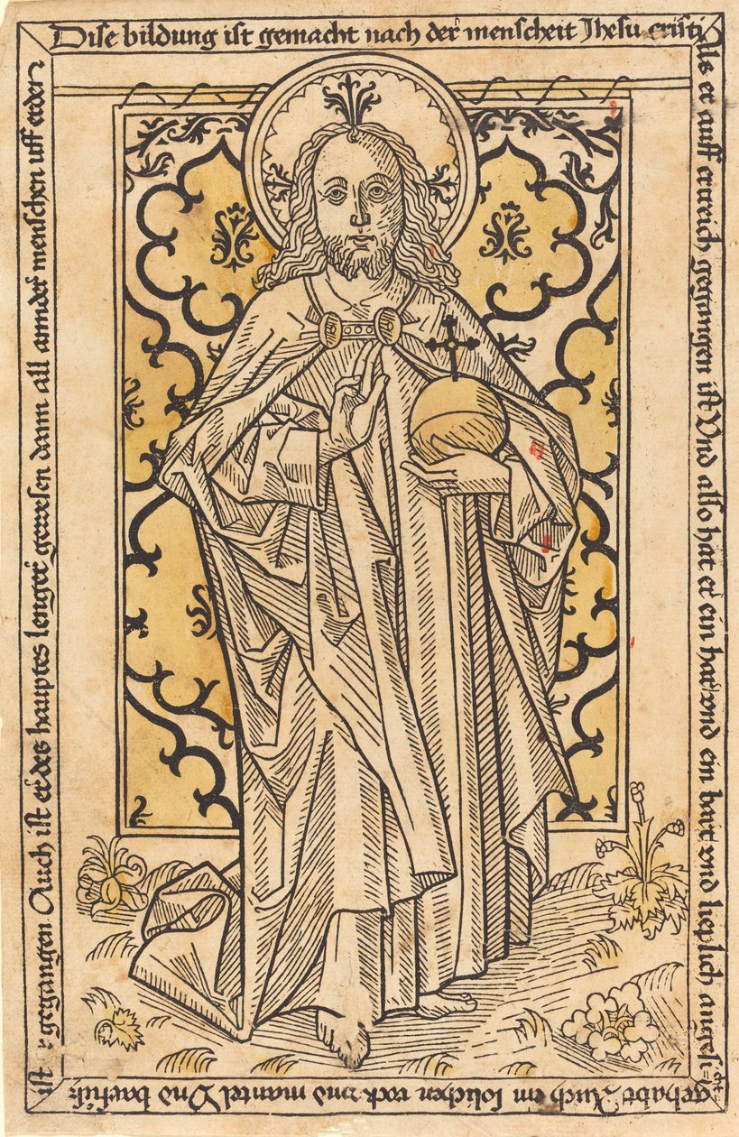 Kristus före Salvatore, ca. 1470. av Unbekannt