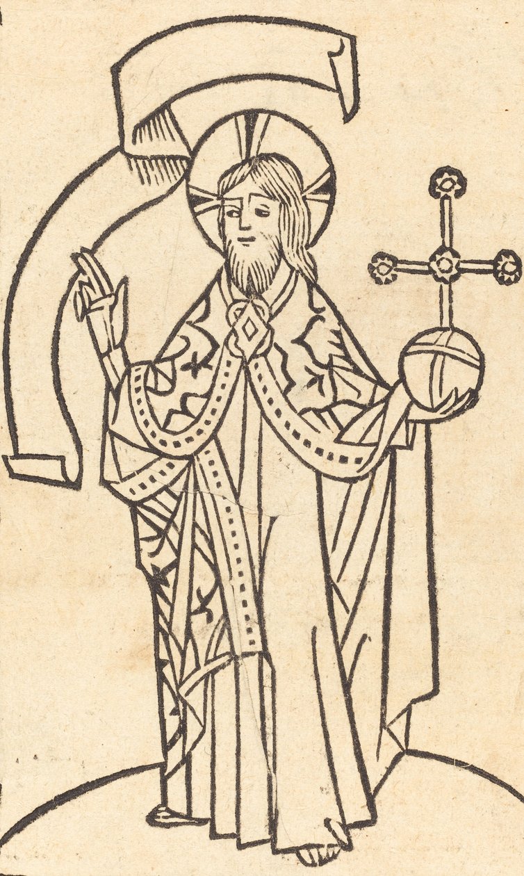 Kristus före Salvatore, ca. 1475. av Unbekannt