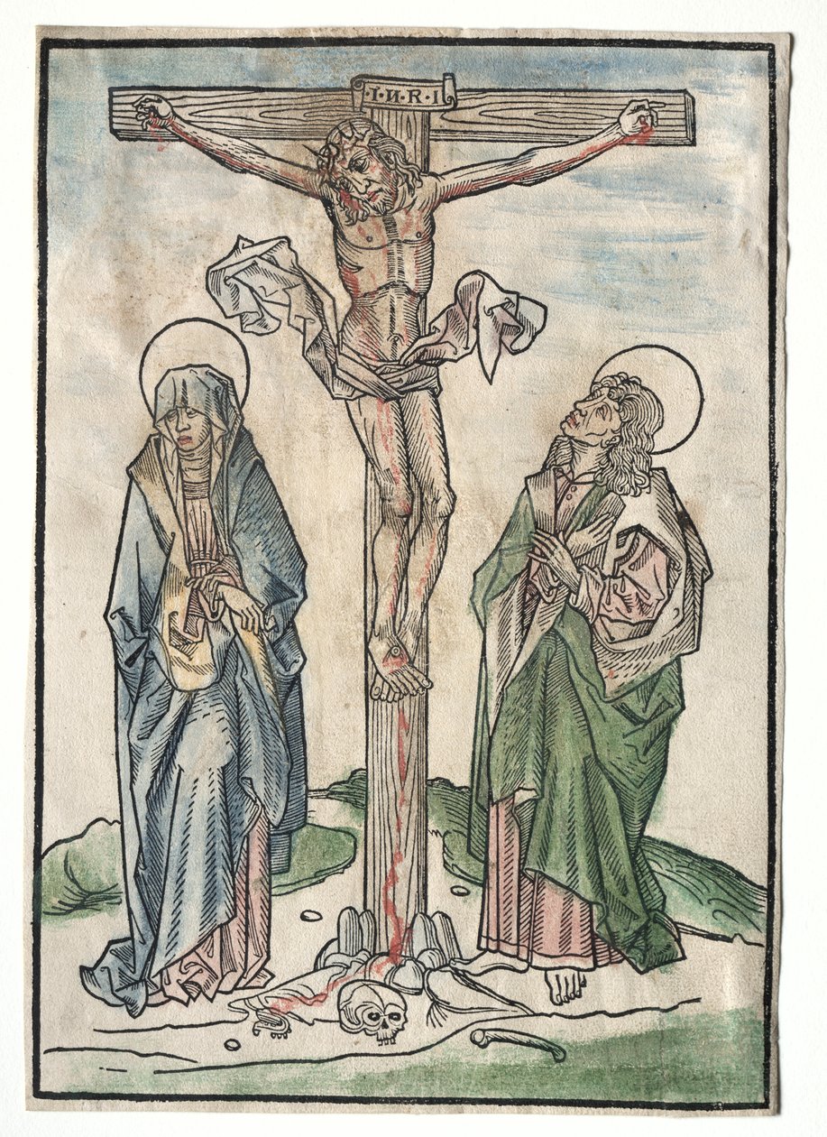 Kristus på korset, 1400-talet. av Unbekannt