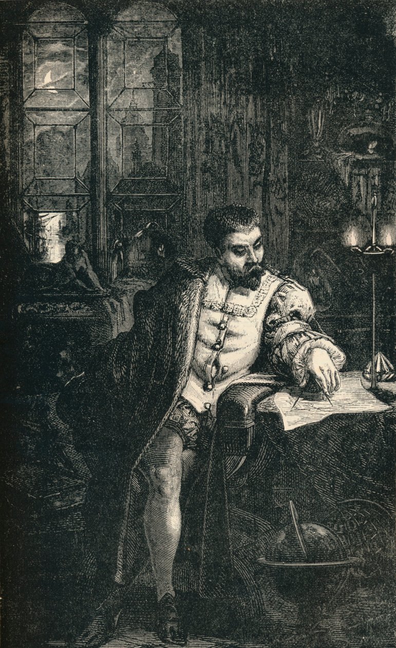 Christopher Columbus, 1451-1506, c1910 av Unbekannt