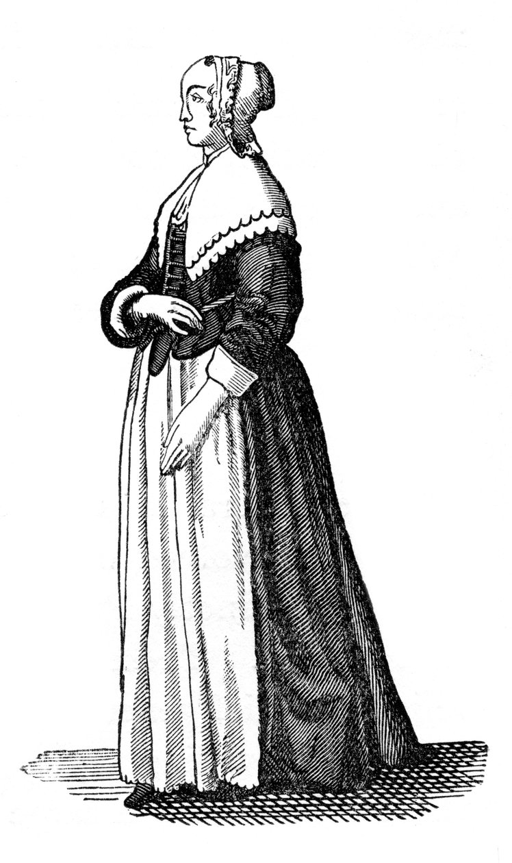Medborgardotter, 1649, 1910 av Unbekannt