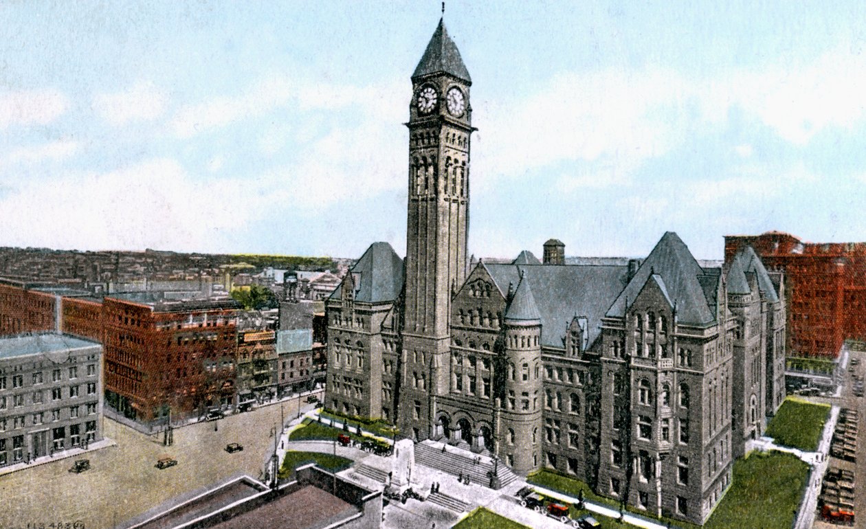 Stadshuset, Toronto, Kanada, ca 1900-talet av Unbekannt