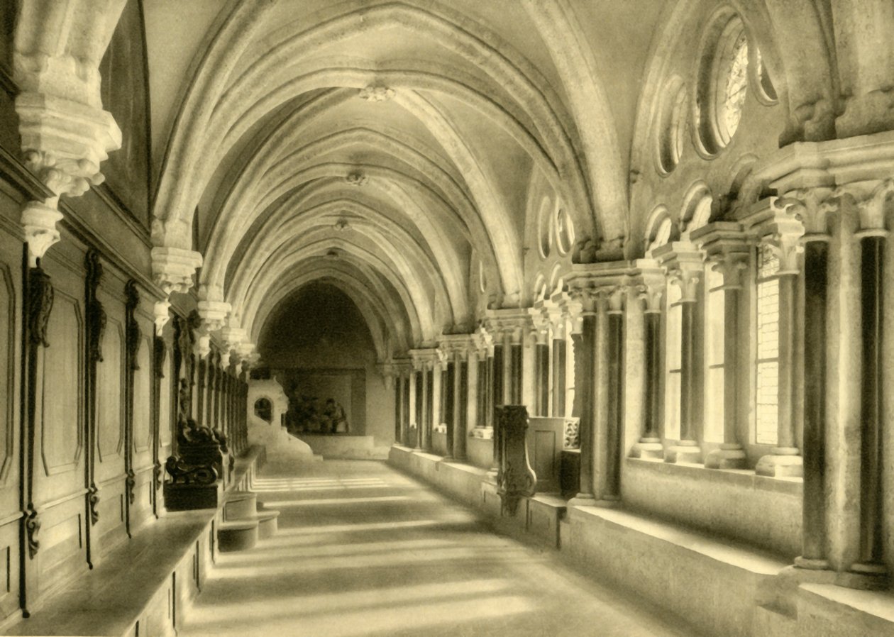 Klostret, Heiligenkreuz Abbey, Niederösterreich, c1935. av Unbekannt