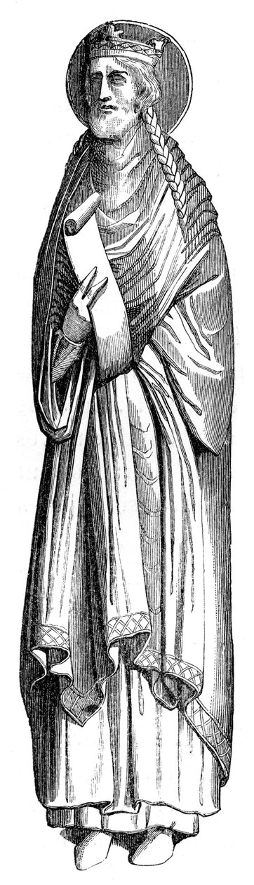 Clotaire I 497-560, Frankernas kung, 1849 av Unbekannt