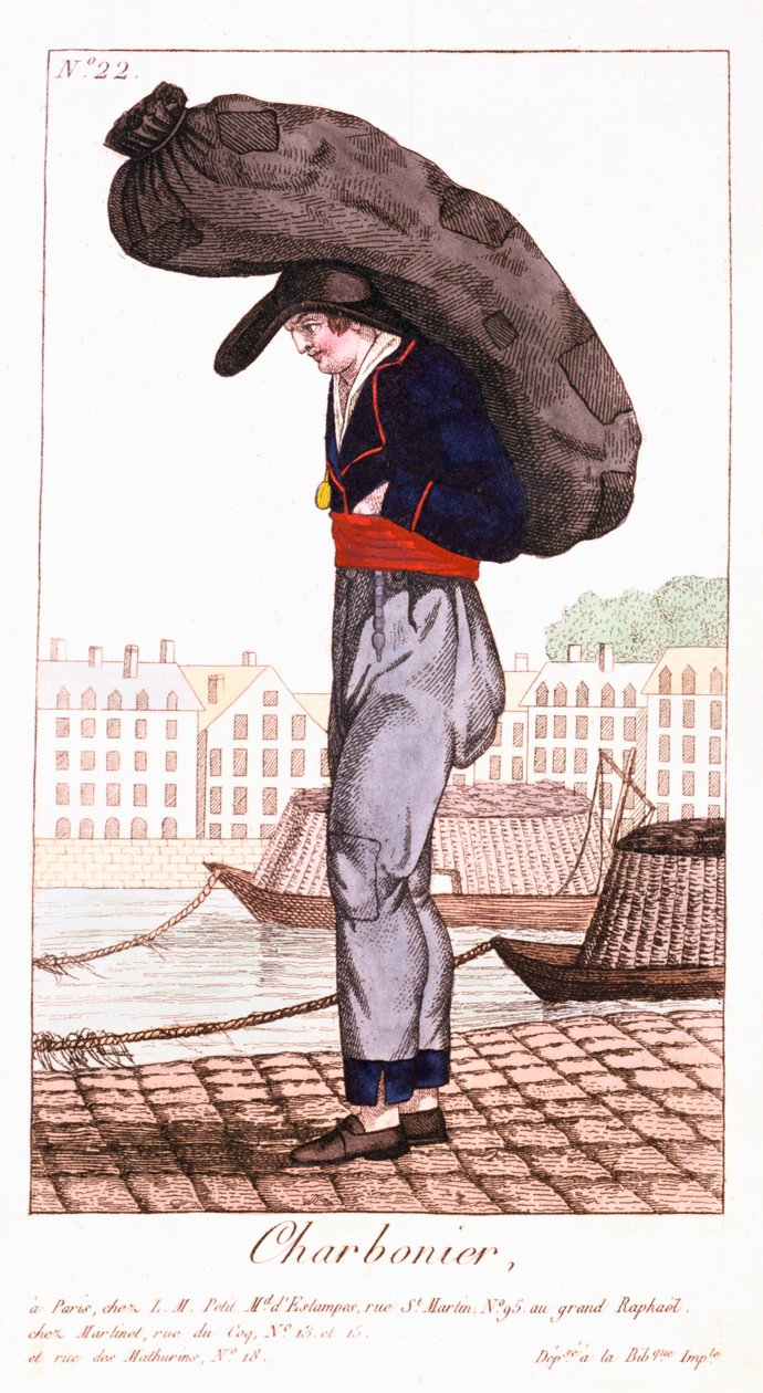 Coalman, 1826 av Unbekannt