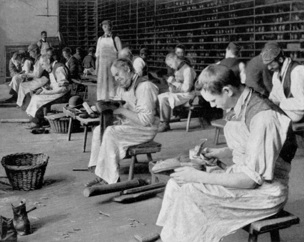 Cobbling, Earlswood Asylum, Reigate, 1904 av Unbekannt
