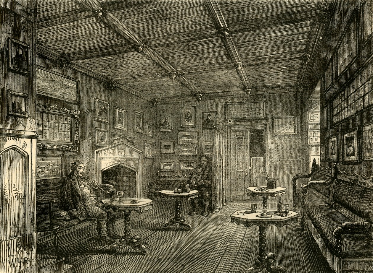 Kafferum vid St. Johns Gate, c1872. av Unbekannt