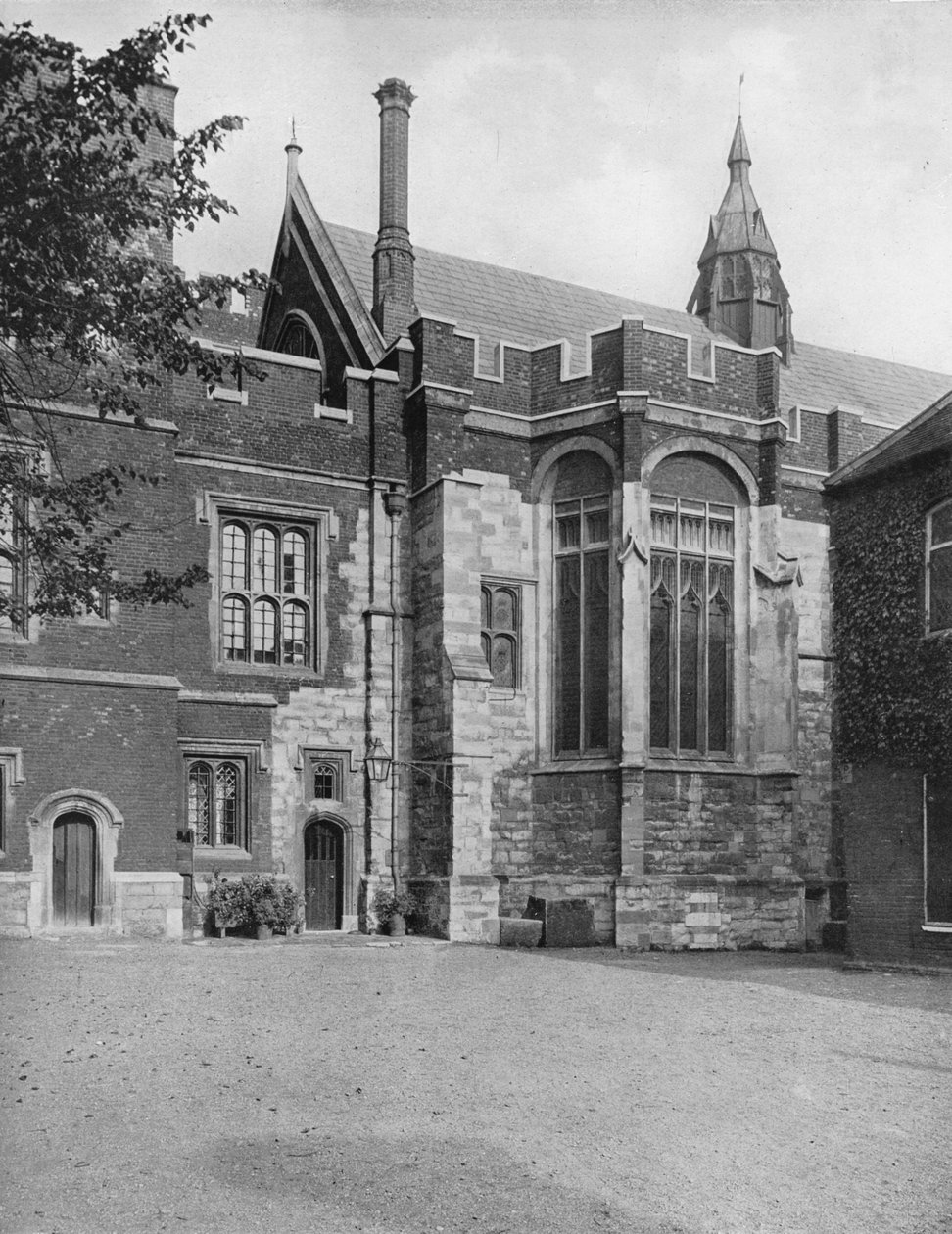 College Hall, från Brewhouse Yard, 1926 av Unbekannt