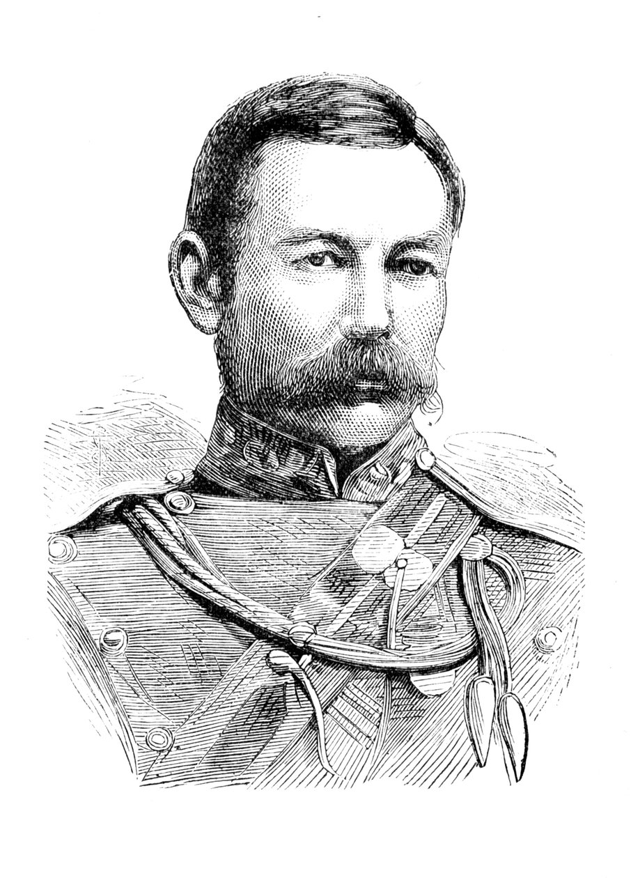 Överste Drury Lowe, C.B., c1880 av Unbekannt