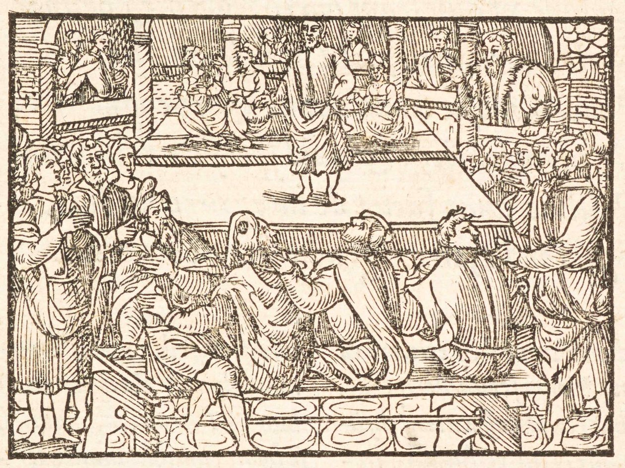 Komedier av Terence av Jean de Roigny, 1552. av Unbekannt