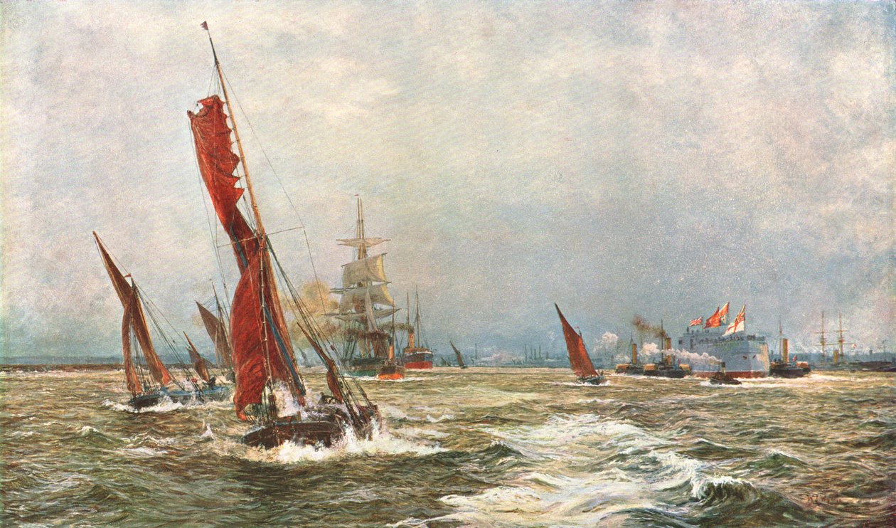 Handel och sjömakt, 1898, c1902. av Unbekannt