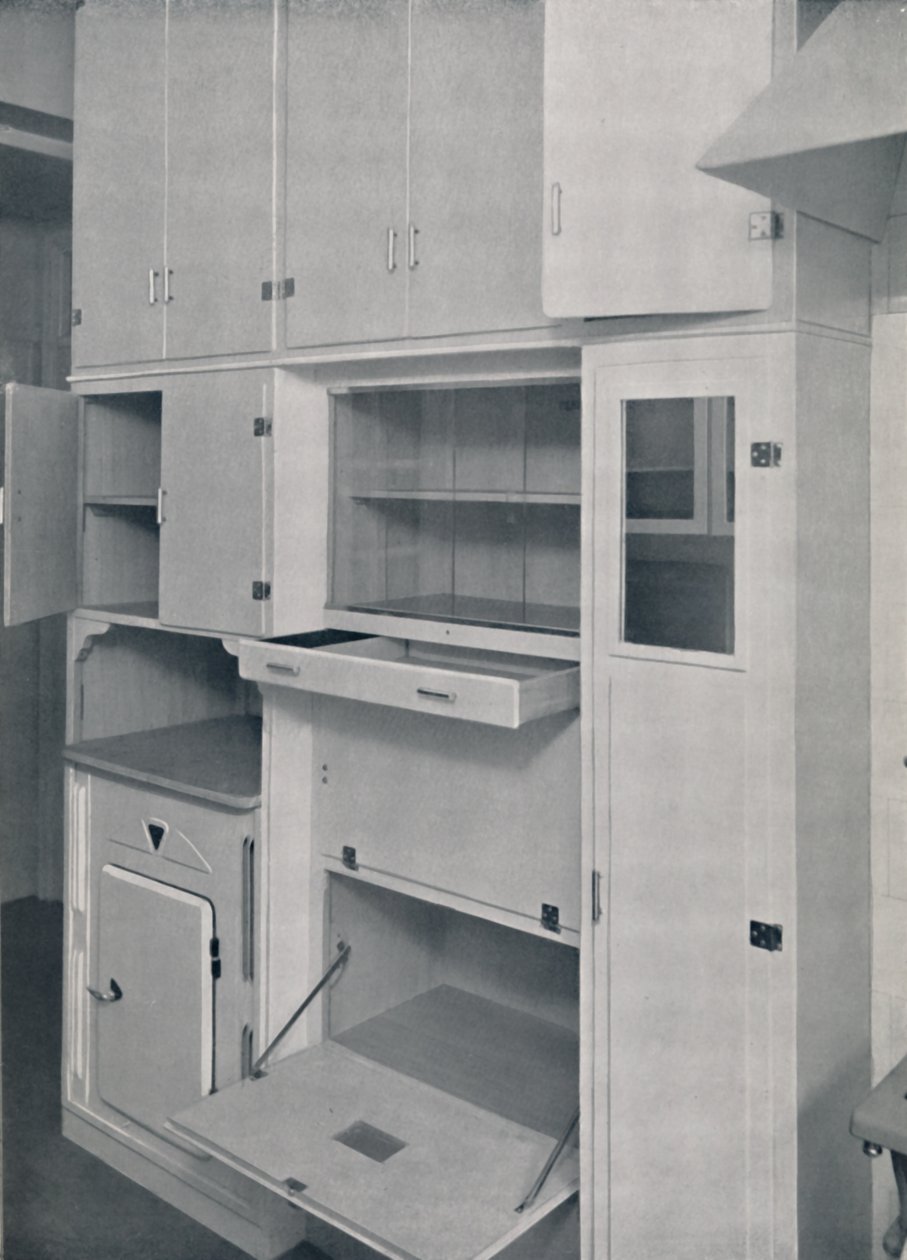 Compactom hushållsskåp, 1936 av Unbekannt