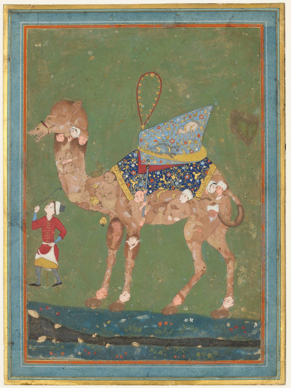 Composite Camel with Attendant, tredje kvartalet 1500-talet. av Unbekannt