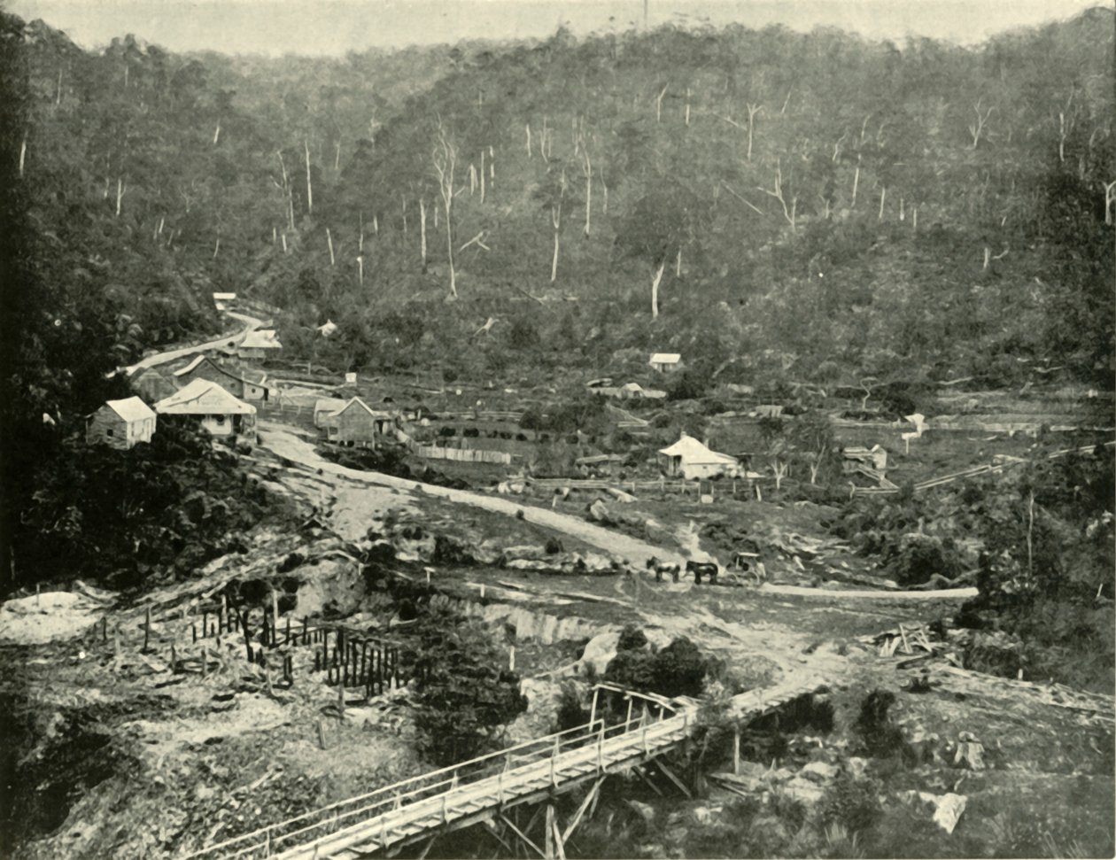 Koppargruvor, Walhalla, 1901. av Unbekannt