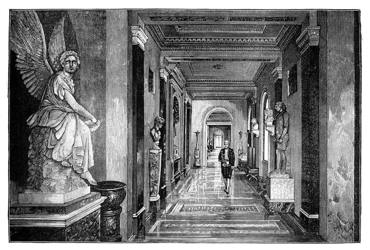 Korridor, Osborne House av Unbekannt