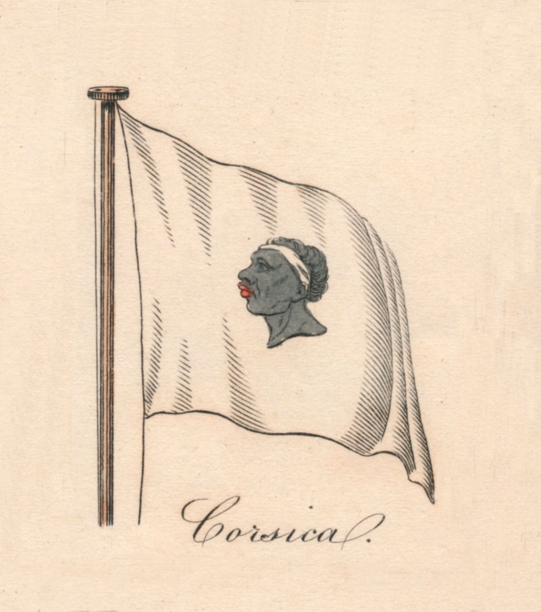 Korsika, 1838 av Unbekannt
