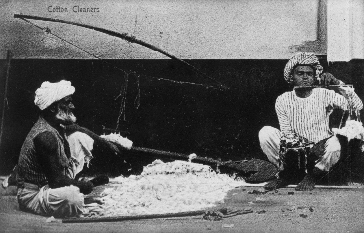 Bomullsrengörare, Indien, 1900-talet av Unbekannt