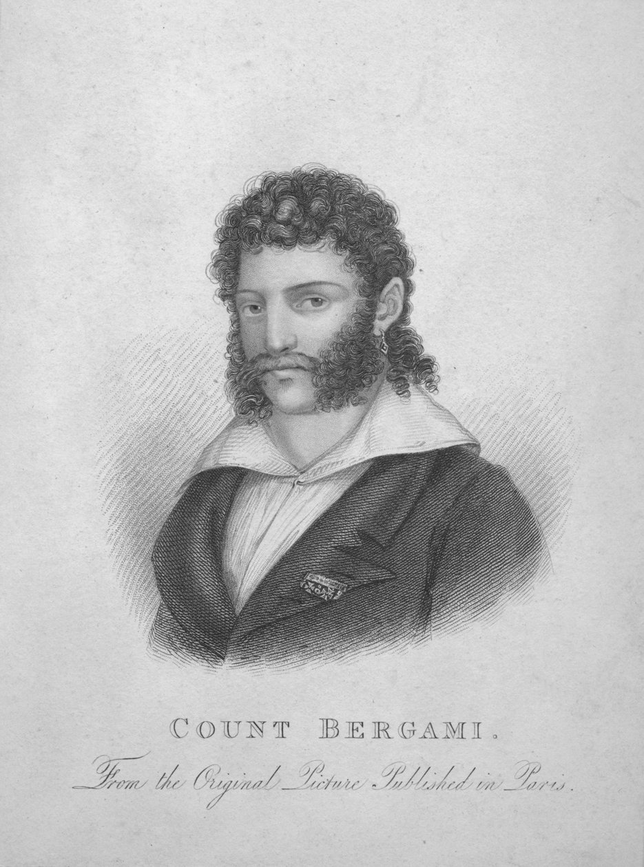 Greve Bergami, c1820. av Unbekannt