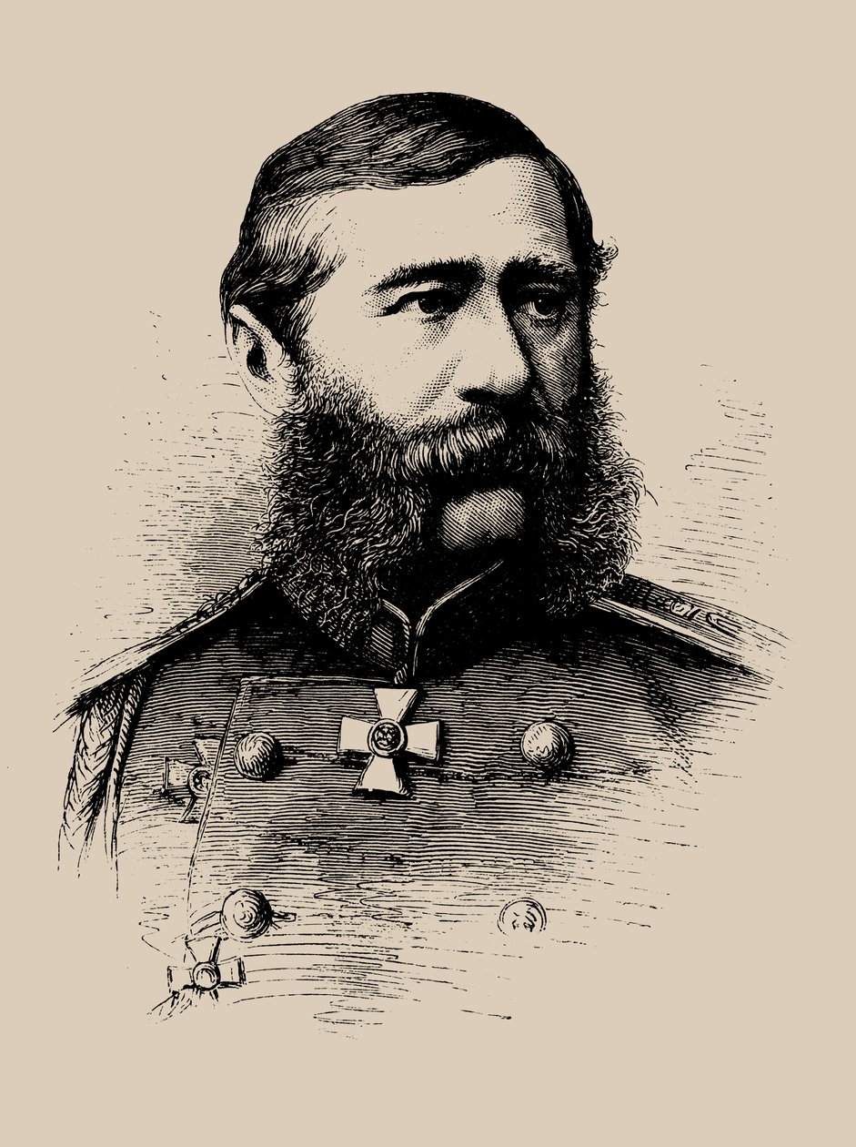 Greve Mikhail Tarielovich Loris-Melikov 1825-1888, 1880. av Unbekannt