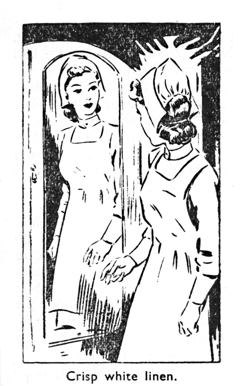 Knasigt vitt linne, 1940 av Unbekannt
