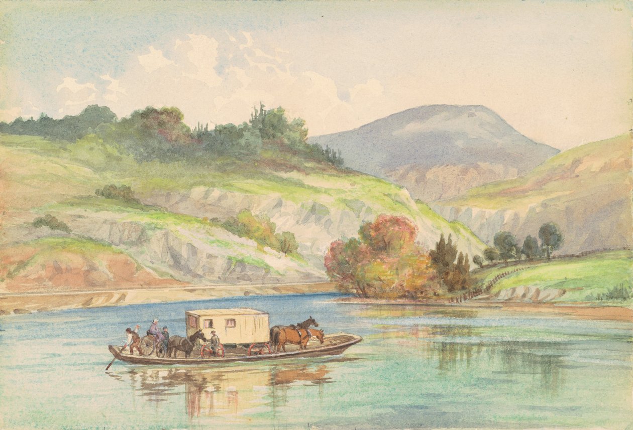 Korsar James River, 1878. av Unbekannt