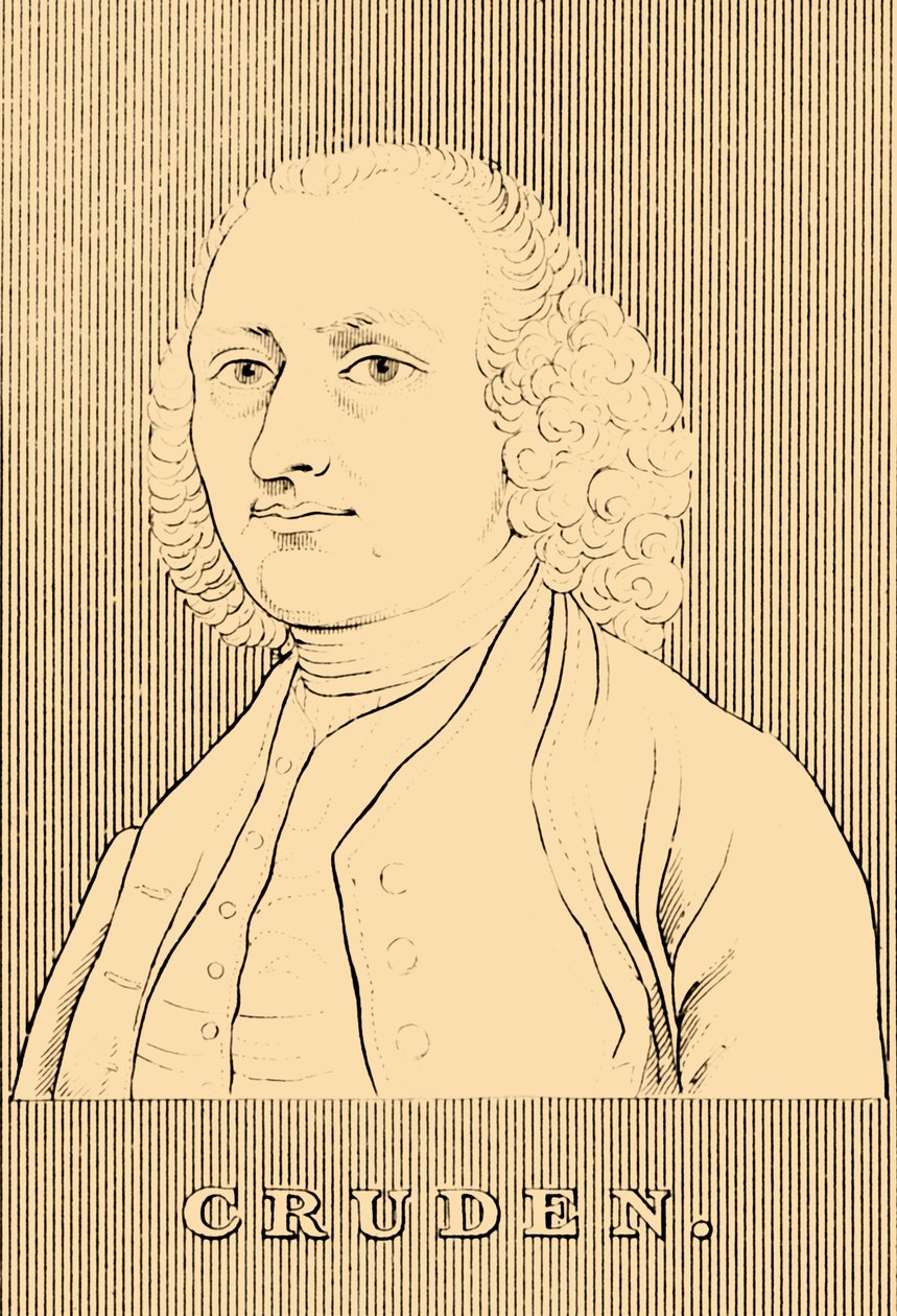 Cruden, 1699-1770, 1830. av Unbekannt