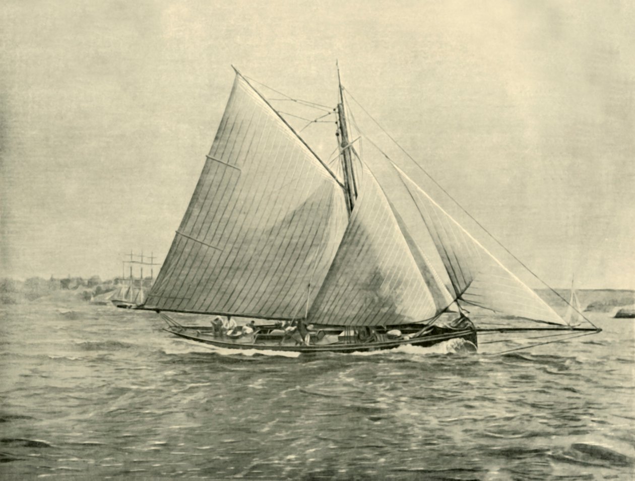 Kryssning i Port Jackson, 1901. av Unbekannt