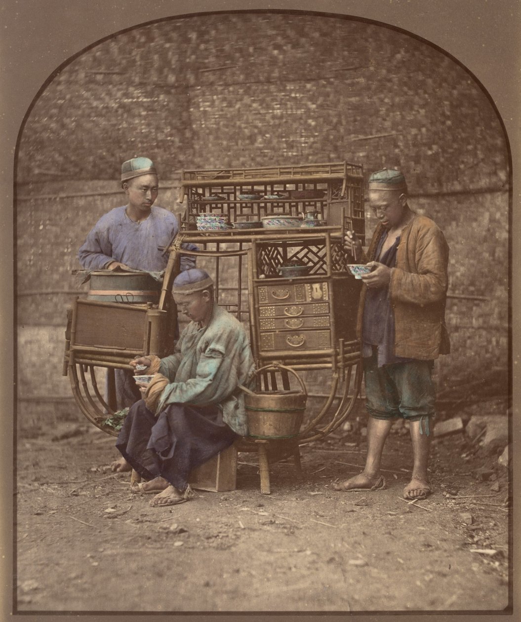 Mobilt kök, 1870-tal. av Unbekannt