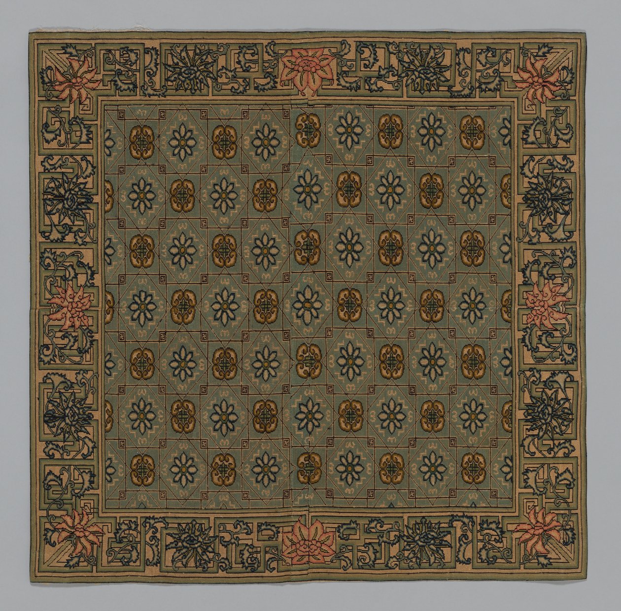 Kuddfodral, Kina, Qingdynastin 1644-1911, ca. 1900. av Unbekannt