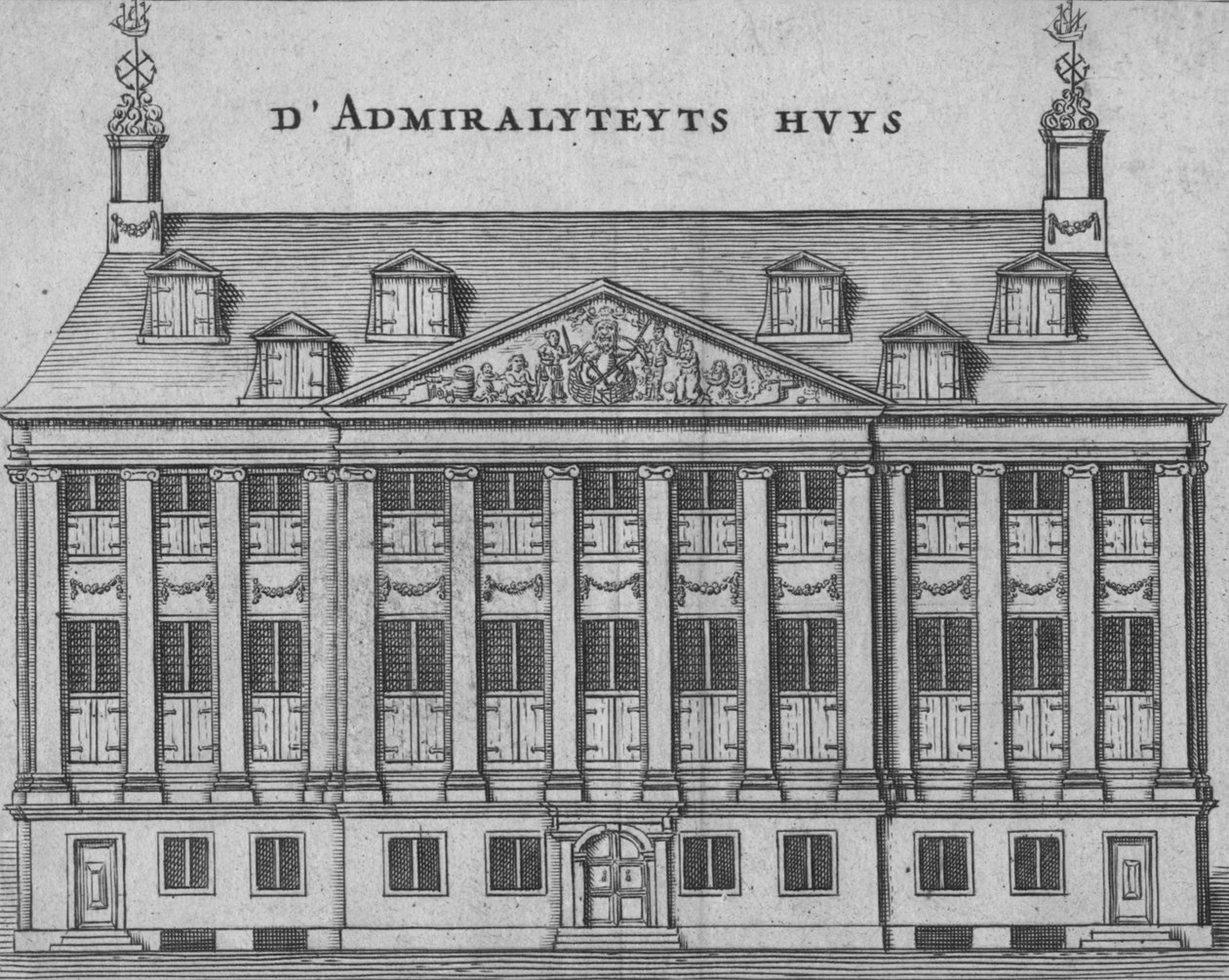 DAdmiralyteyts Huys, sent 1600-tidigt 1700-tal. av Unbekannt