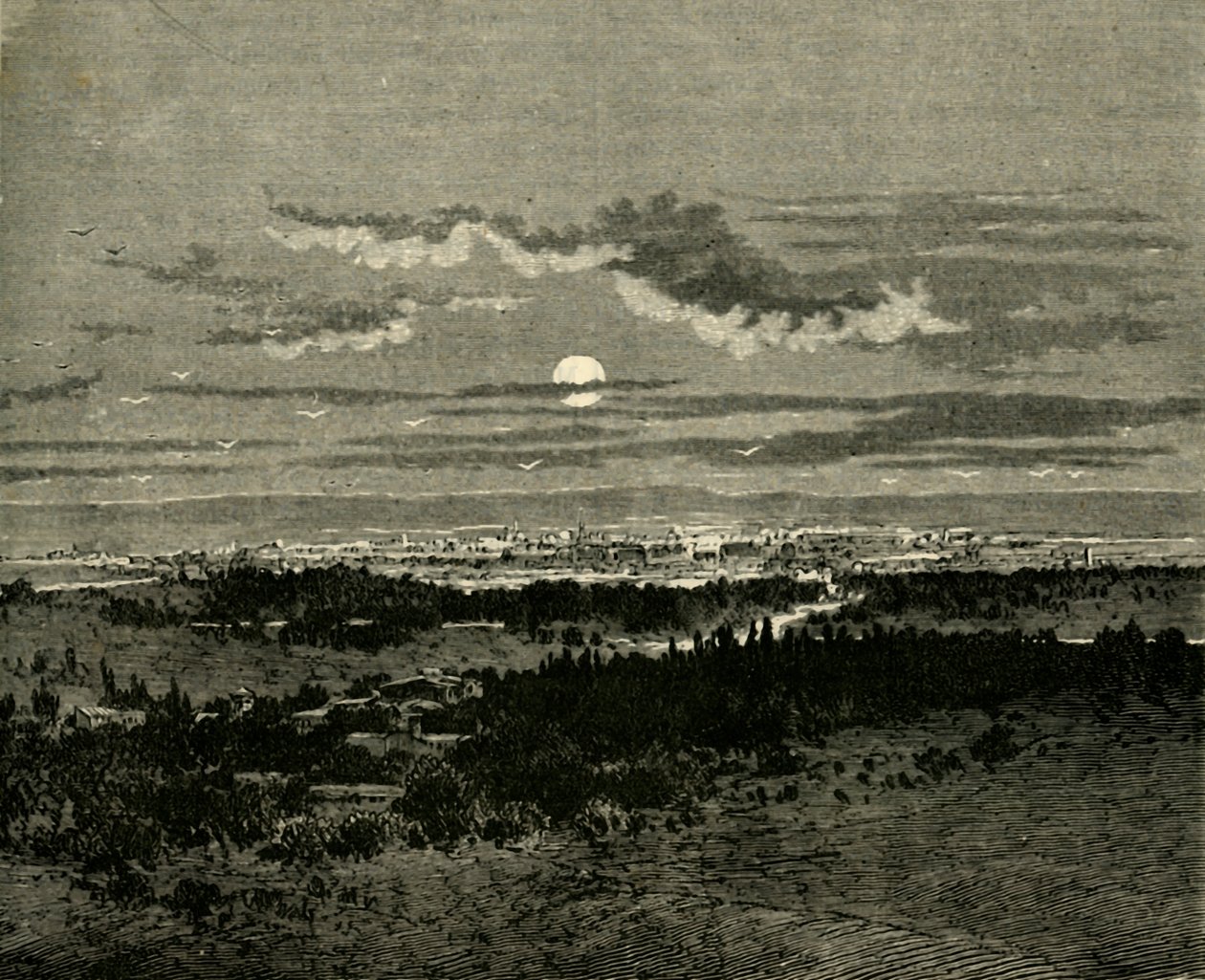 Damaskus, 1890. av Unbekannt