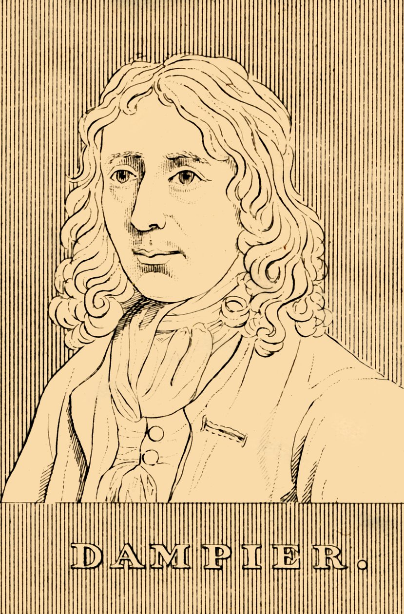 Dampier, 1651-1715, 1830. av Unbekannt