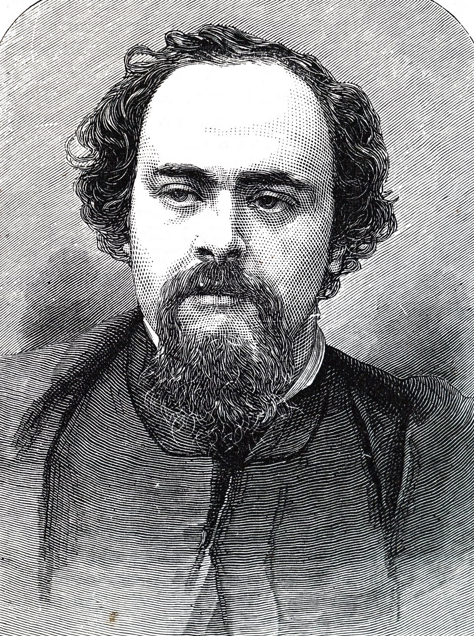 Dante Gabriel Rossetti. av Unbekannt