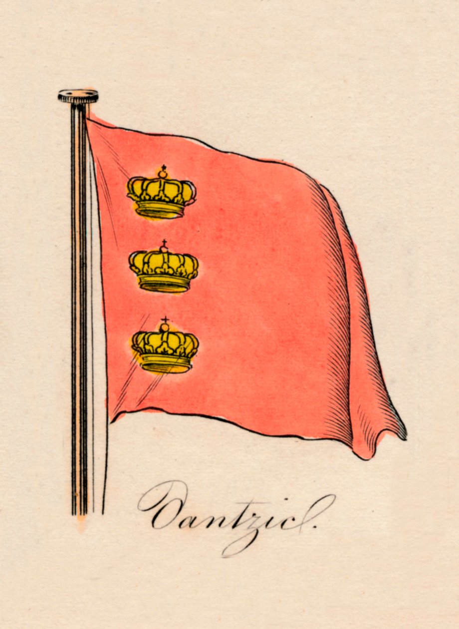 Dantzic, 1838 av Unbekannt