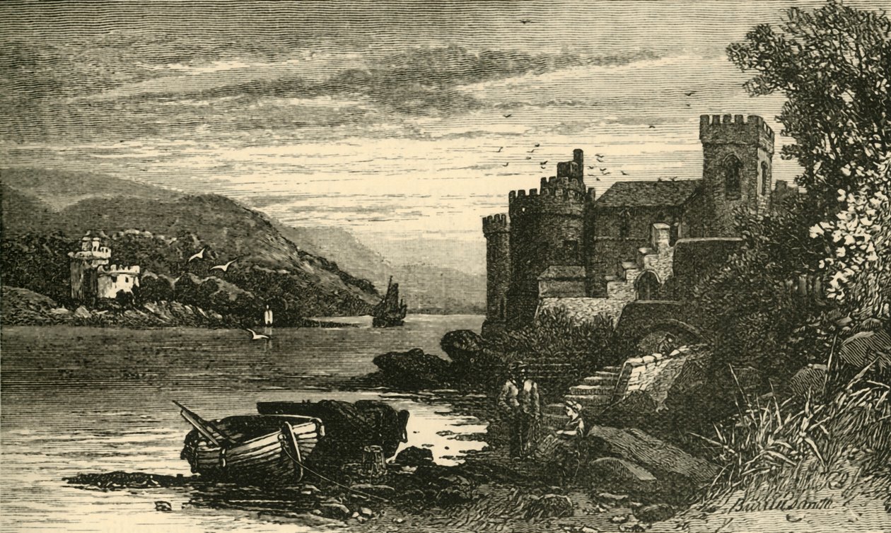 Dartmouth Castle, 1898. av Unbekannt