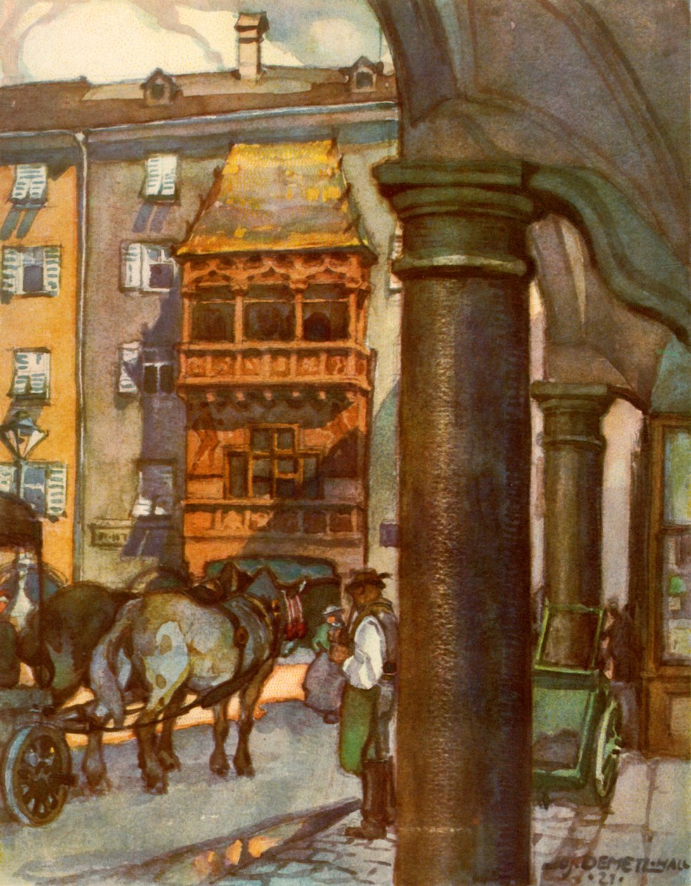 Det gyllene taket, det gyllene taket, c1929. av Unbekannt
