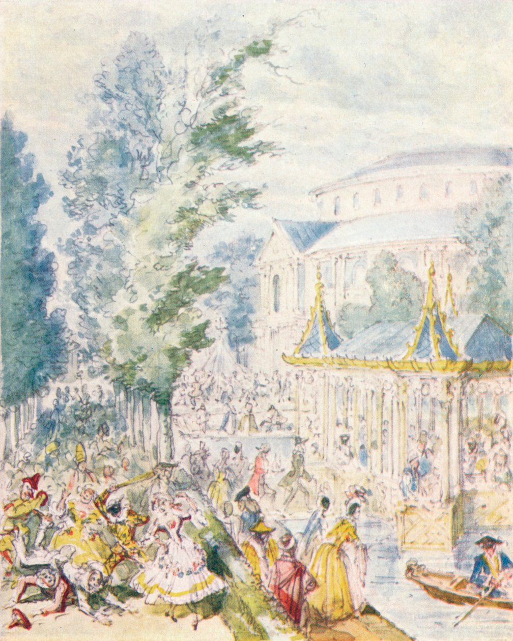 Dagmaskerad i Ranelagh Gardens, 1842, 1903. av Unbekannt