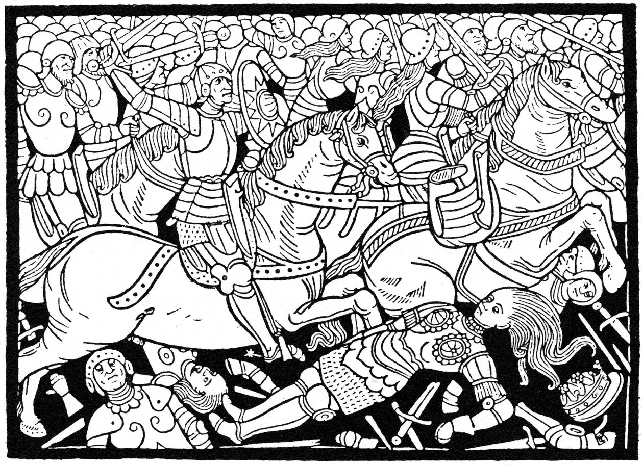 Penthesileas död, 1484 1964. av Unbekannt
